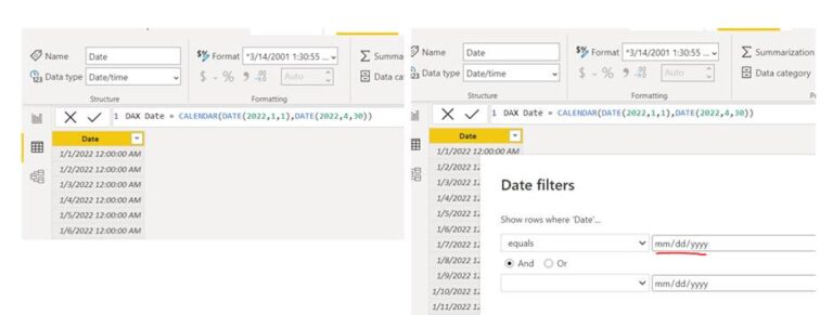 Power BI – Careful with DateTime and Date Data Types in Model – Hari BI ...